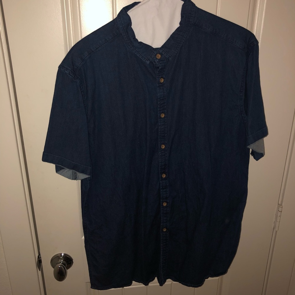 ASOS Short Sleeved Denim Shirt size 3XL
